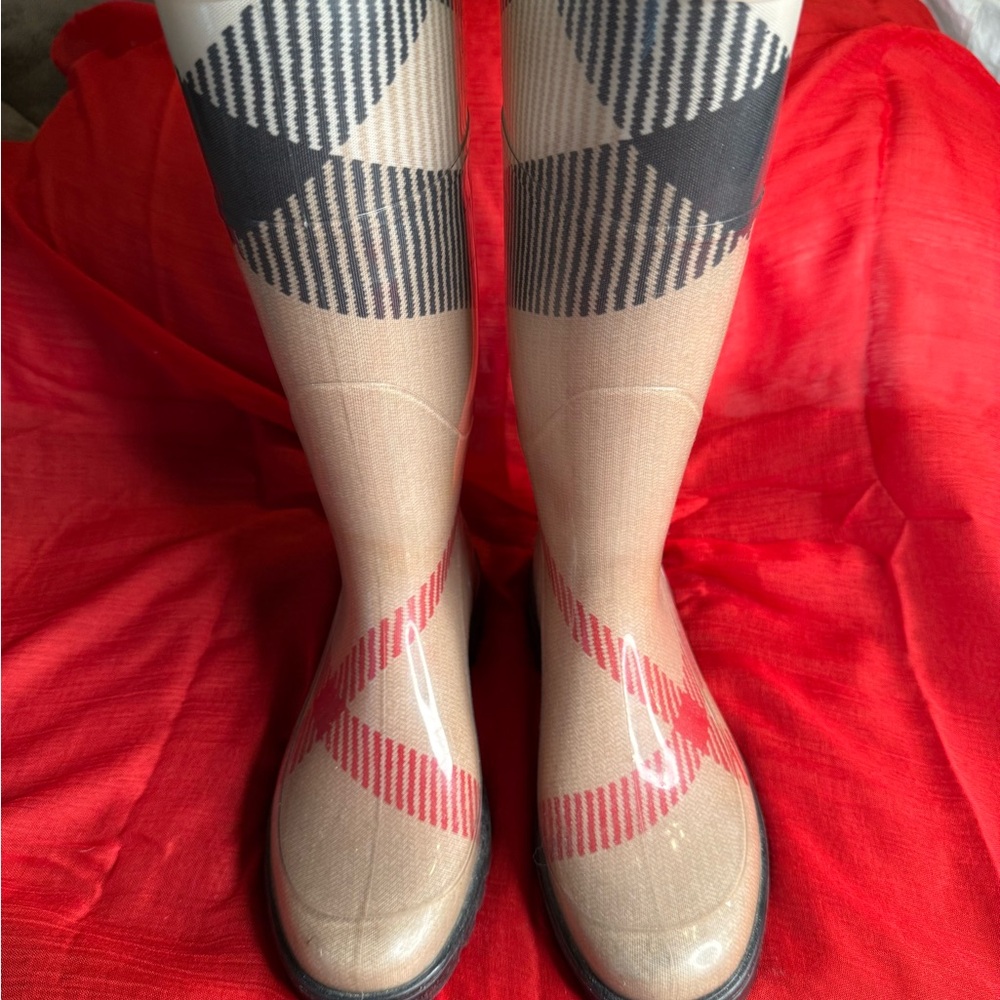 Burberry Rain Boots - Picture 2 of 2